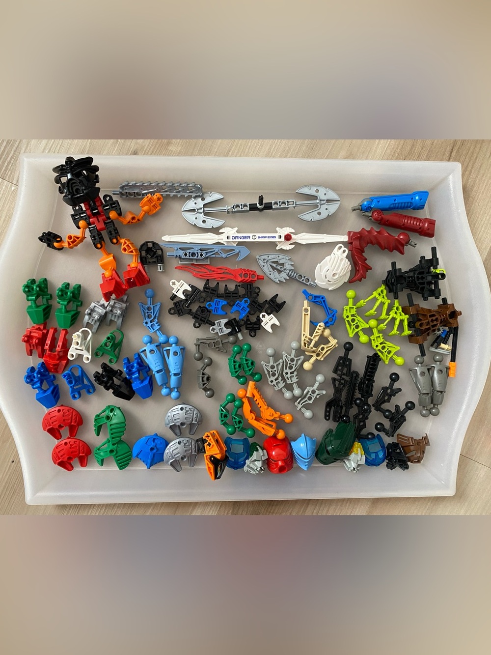 LEGO Bionicle Vintage Parts & Masks Bulk Lot | Toa Weapons & Kanohi Masks